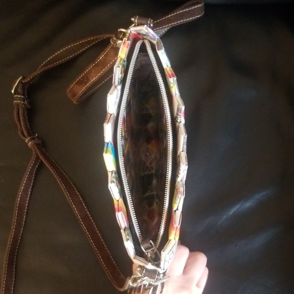 Peace & Love Candy Wrapper Style Purse - Picture 5 of 5